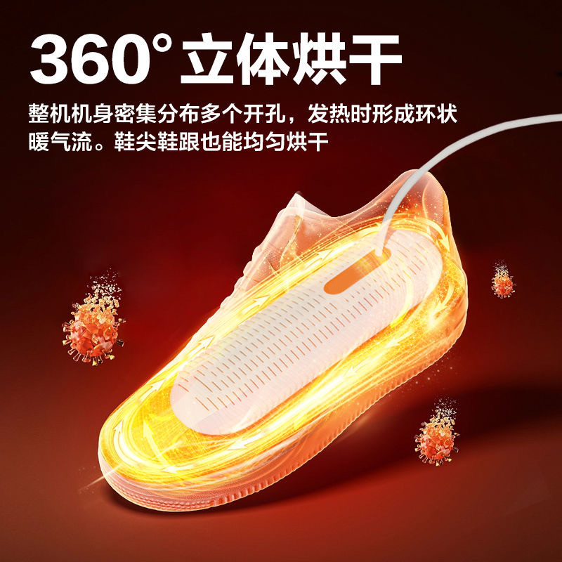 Secador de zapatos personalizado inteligente de temperatura constante temporización de luz violeta antibacteriana desodorización calentador de zapatos mágico secador de zapatos calientes rápido image 3