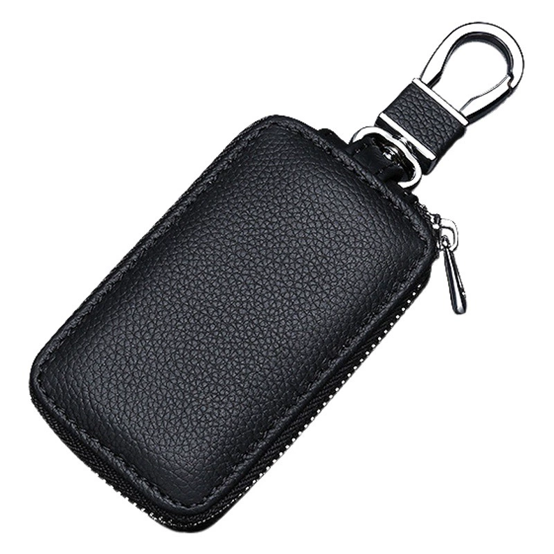 Новый внешнеторговый автомобильный чехол для ключей из натуральной кожи, универсальный автомобильный чехол для ключей из воловьей кожи, трансграничный новый логотип