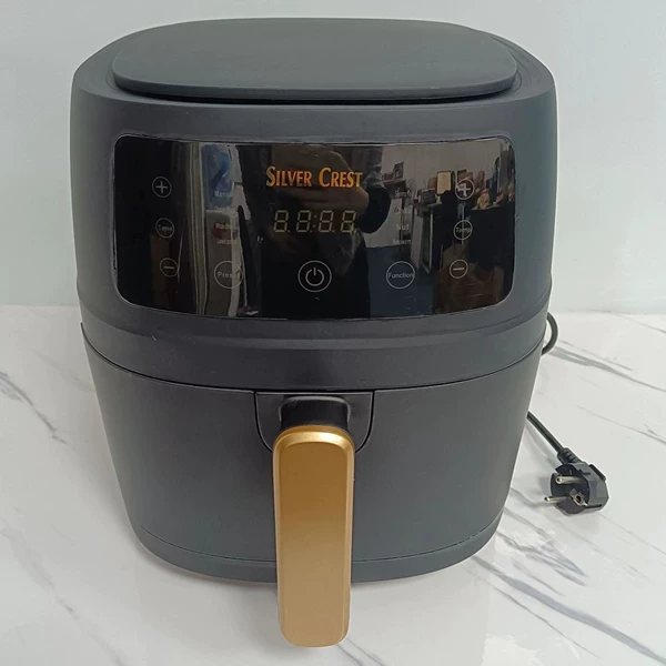 8L black air fryer