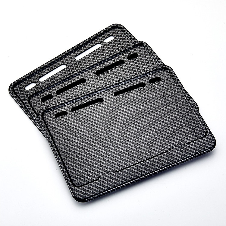 Motorcycle rear license plate frame, license plate holder, scooter license plate bracket, aluminum alloy imitation carbon fiber, new traffic regulations rear license plate holder