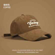 春秋立体刺绣显脸小棒球帽女深顶大头围百搭韩版鸭舌帽字母帽子潮