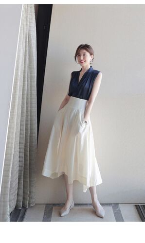 Satin silk v-neck camisole women's summer suit with acetate sleeveless shirt halterneck solid color top trendy