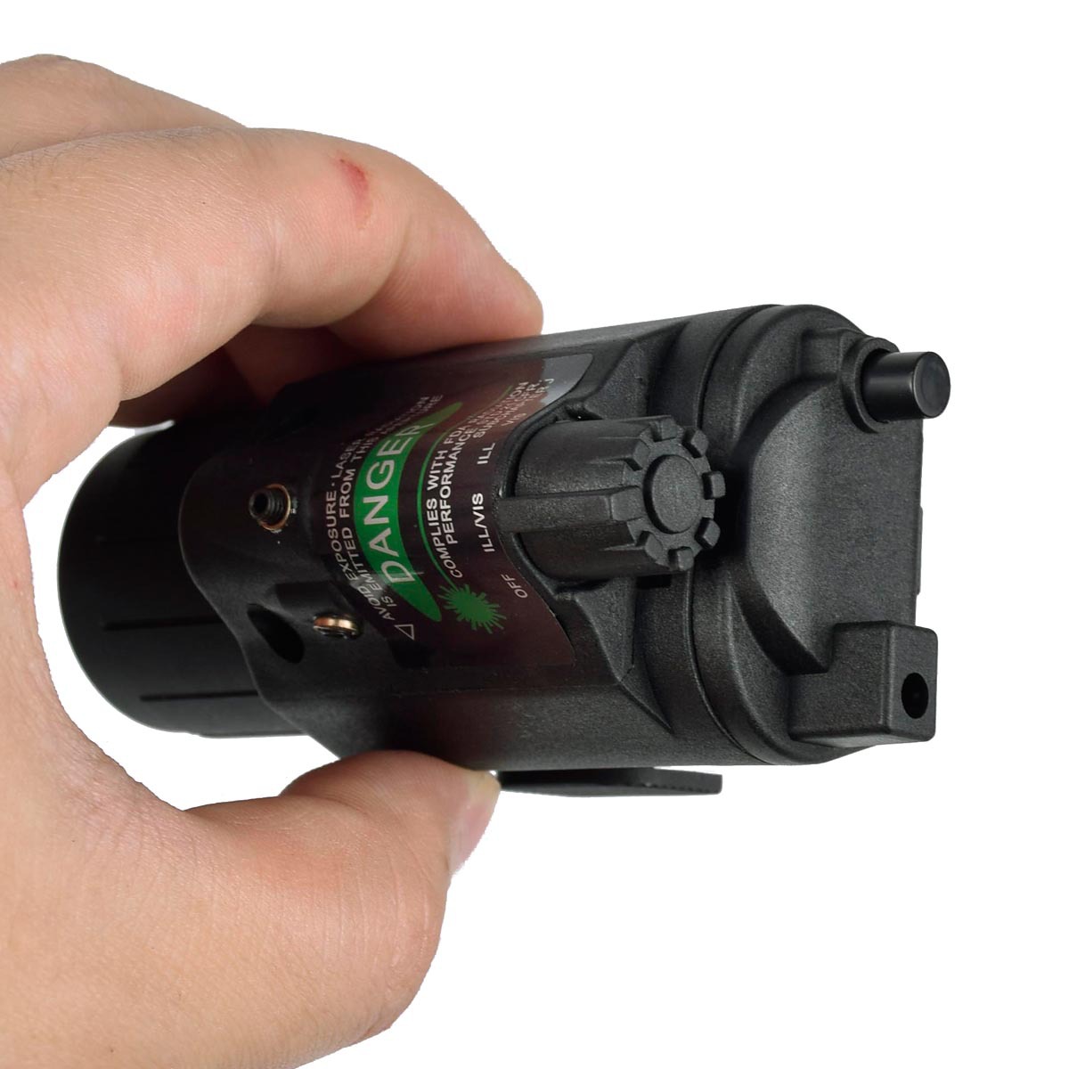 M6 Red Laser Led Integrated Outdoor Tactical Flashlight with Tail Switch and Strong Green Laser Flashlight