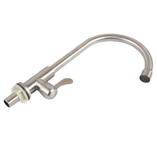 304 Stainless Steel Kitchen Vegetable Sink Faucet Household Washbasin Single Cooling Universal Large Bend Wash Table Drawing