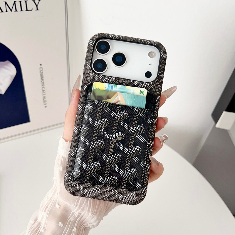 Trendy Brand Goya Magnetic Double-Layer Card Holder Suitable for Iphone17Promax/16Pro/15/14Plus Phone Cases Trendy Brand Goya Magnetic Double-Layer Card Holder Suitable for Iphone17Promax/16Pro/15/14Plus Phone Cases