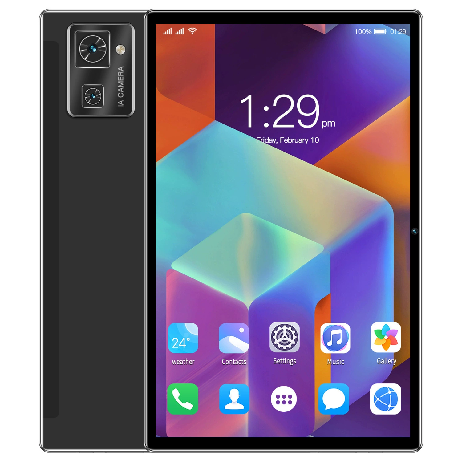 Учебный планшет 10,1 дюйма, экран с защитой глаз, Android 13, модель для студентов, пример 12ГБ+512ГБ