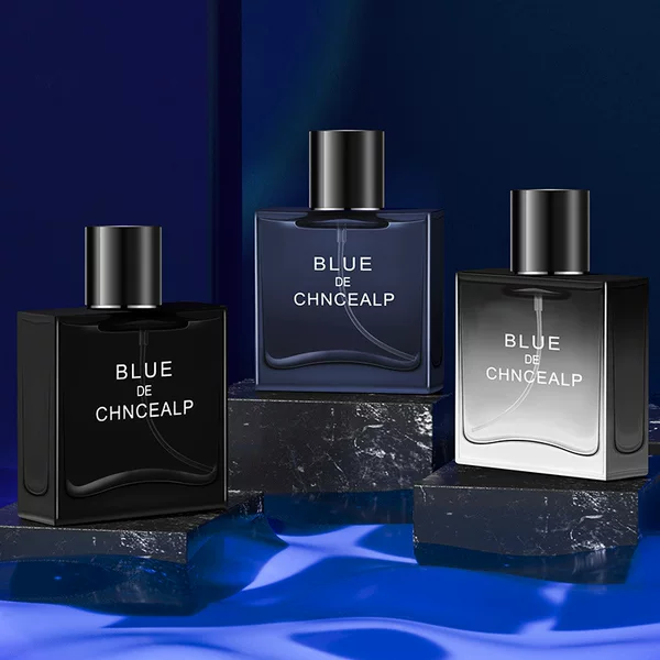 Live Broadcast Popular Blue Men's Perfume Long-Lasting Light Fragrance Marine Woody Fragrance Blue Men's Cologne Wholesale