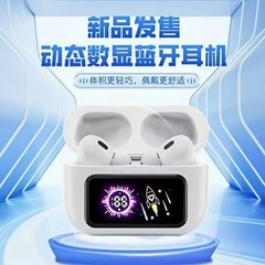 跨境热销降噪耳机全彩屏智能触摸a11pro入耳式高音质无线蓝牙耳机