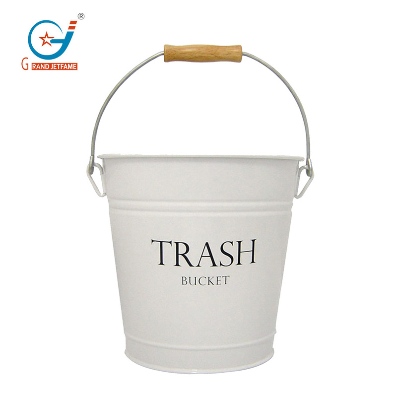 43 litres of indoor and outdoor trash cans European and American tin trash cans wholesale hand-painted indoor iron storage boxes 43 litres of indoor and outdoor trash cans European and American tin trash cans wholesale hand-painted indoor iron storage boxes