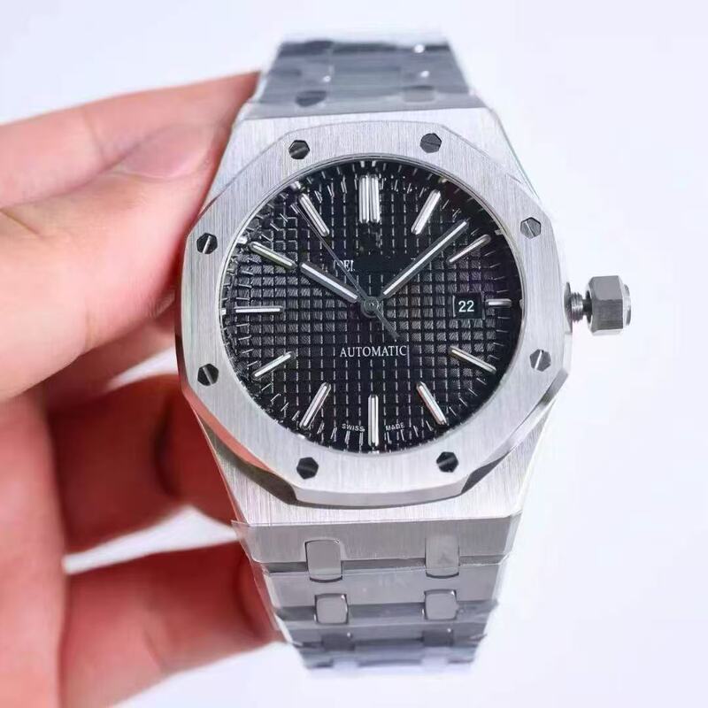 Aijiaibi Fully Automatic Mechanical Men's Watch Royal Oak Ap14500 Cross-Border Foreign Trade Dropshipping Steel Band Watch