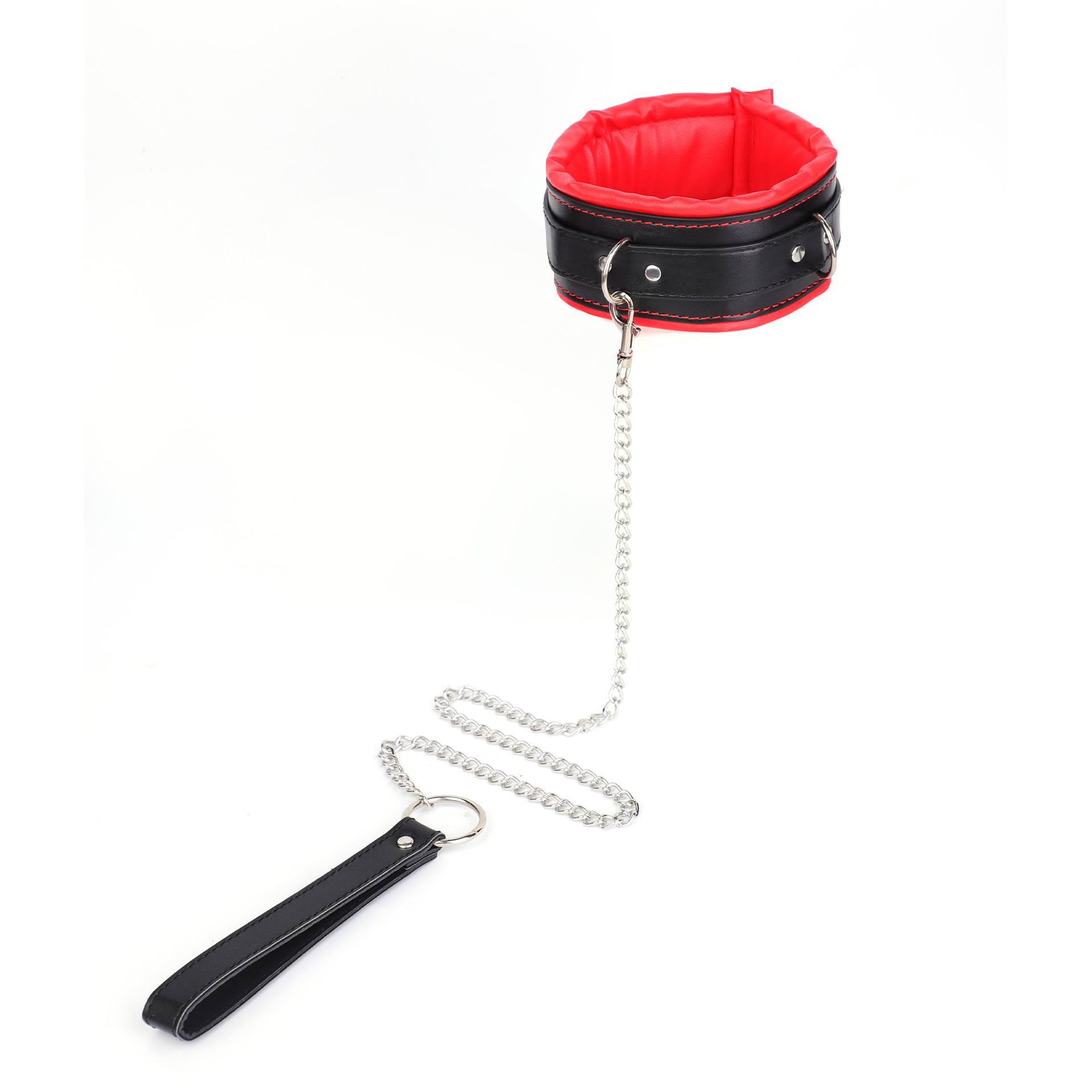 검정색과 빨간색 칼라