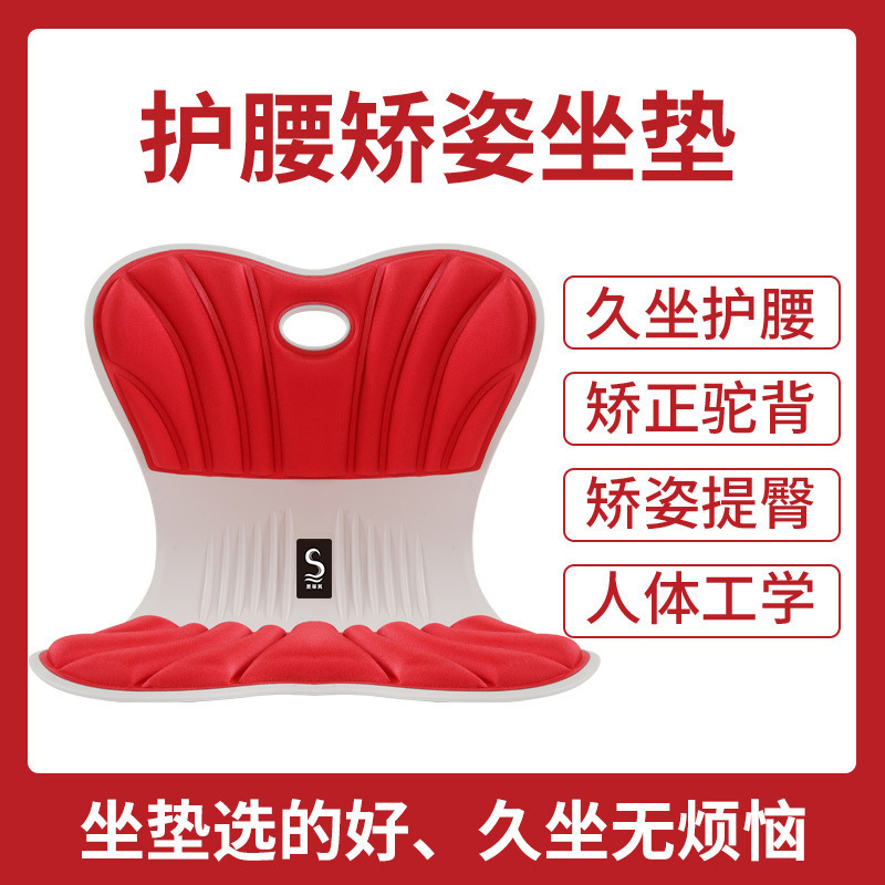 Cojín ergonómico lumbar para silla de oficina