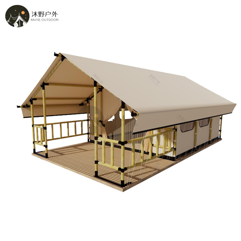 Muye Outdoor Camp Homestay Camping Tent Hotel Alojamiento Tent Estructura de madera Fabricante de tiendas de hoteles de alta gama