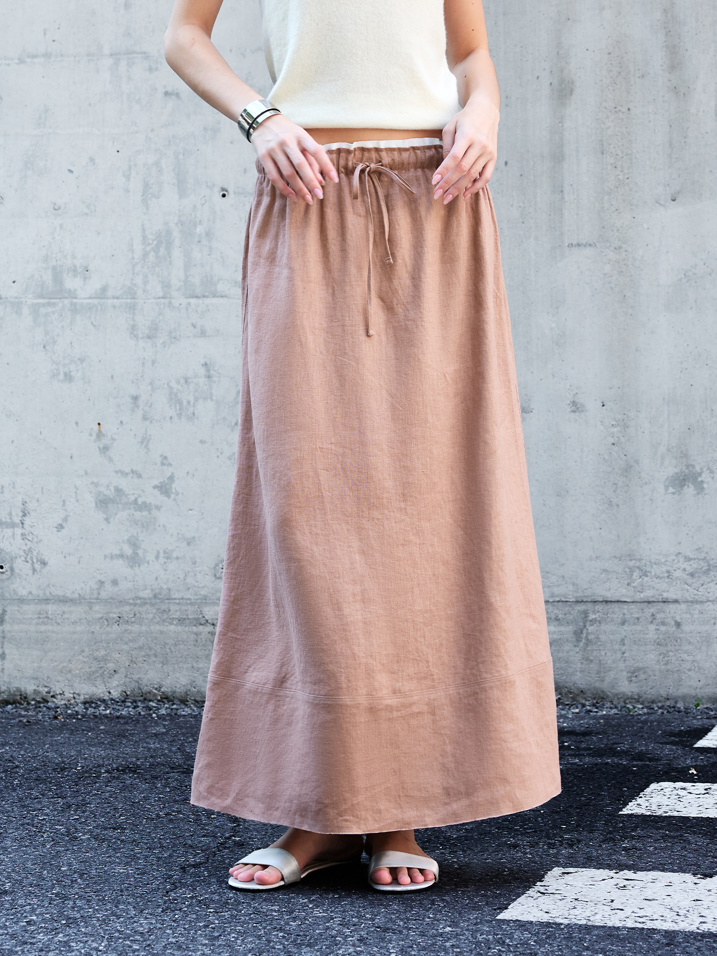 Autumn long skirt