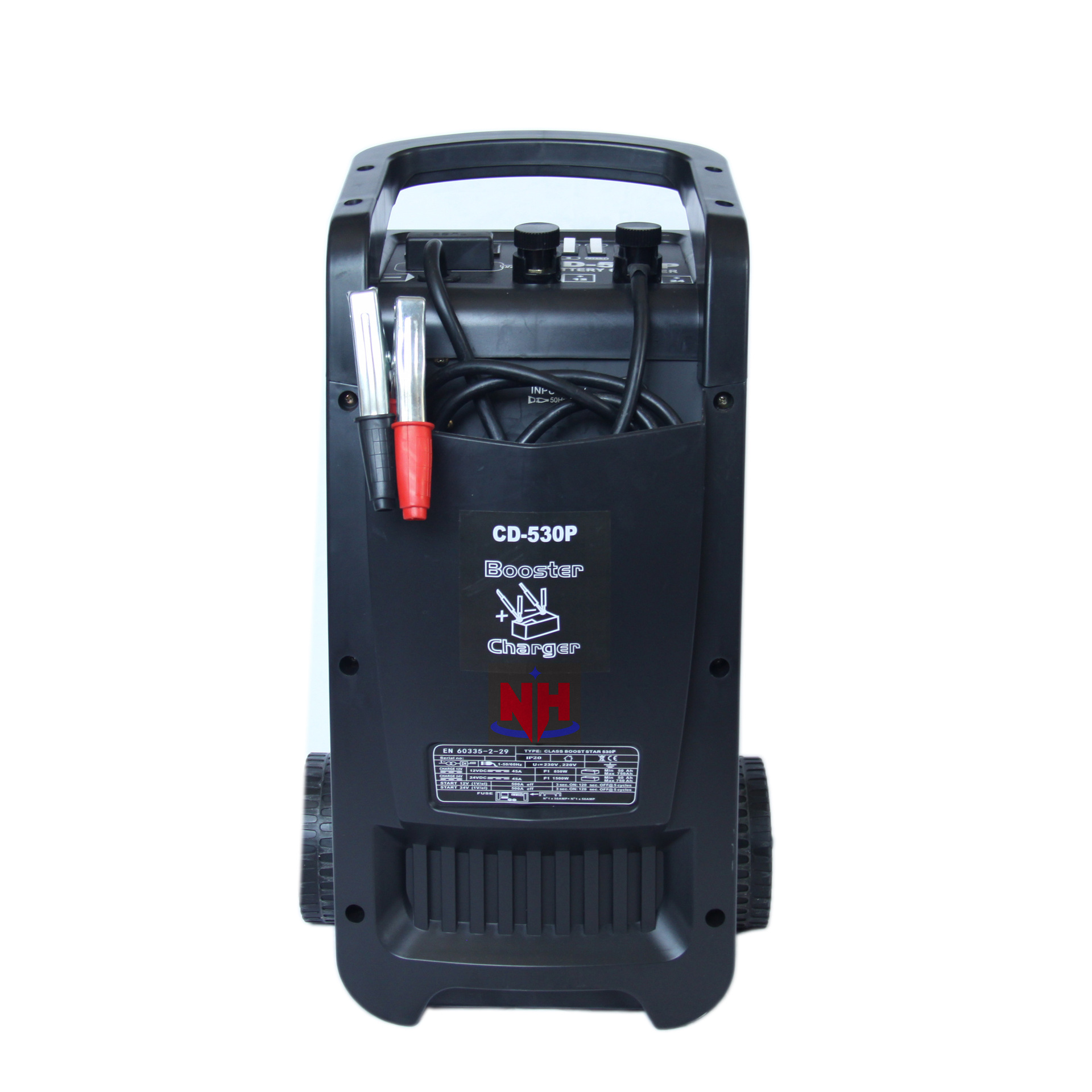 CD-530P塑壳应急启动电源智能修复电源数显12/24V汽车电瓶充电器