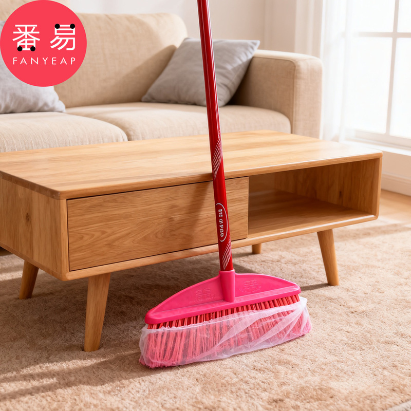 Free Shipping/Broom Dust Cover A1V - Floor Hair Cleaning Cover Dust Absorption Cleaning Tool Broom Dust Cover