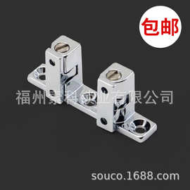 双开衣柜可调节扣锁工业家用MX07-7锌合金双门碰珠卡扣箱柜门碰锁