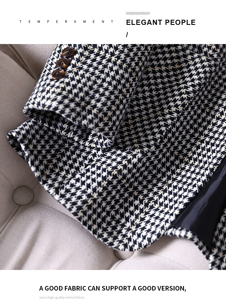 Women's Clothing temperament commuting two button casual women's suits_voghion.com