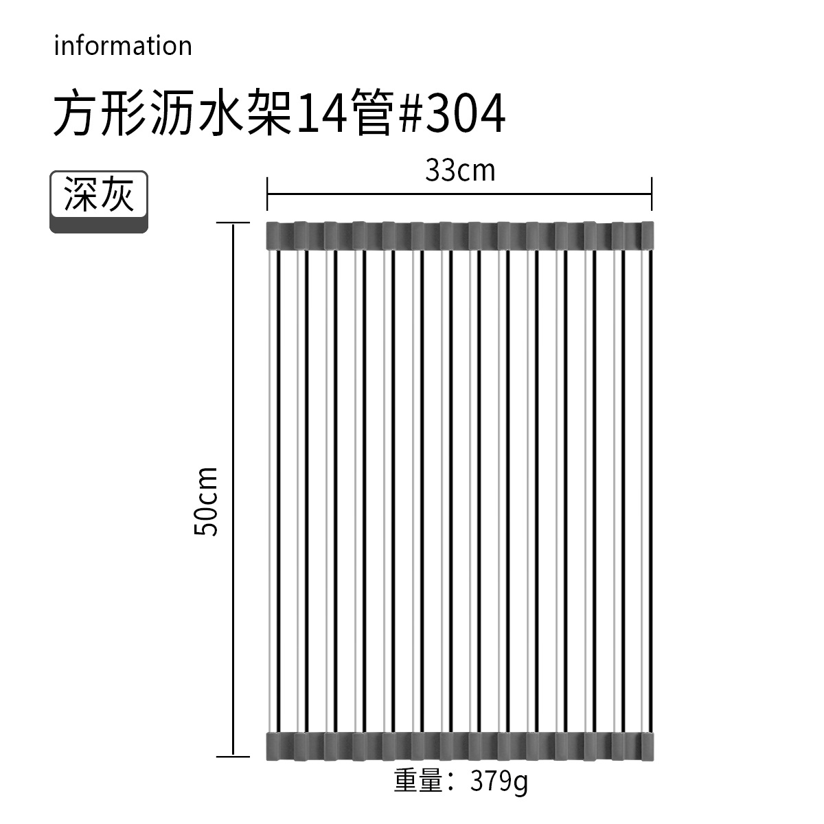 Cocina hogar 304 Escritorio de acero inoxidable integrado plegable tubo cuadrado plato taza obturador fregadero drenaje estante
