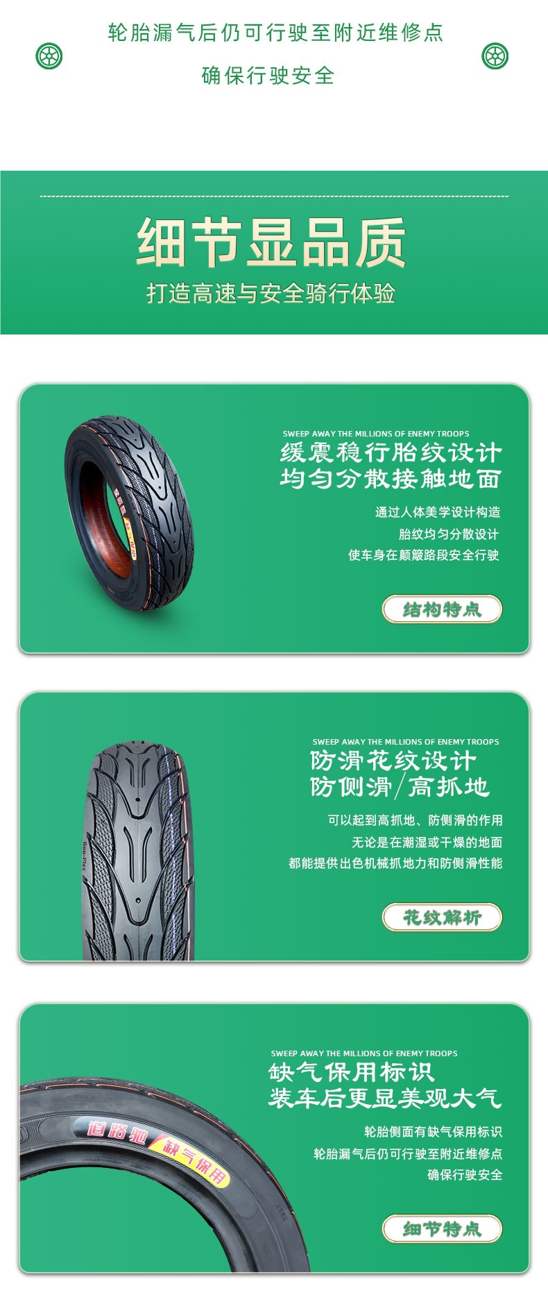 Road Tire 14/16X2.125/2.50/3.0 Electric Vehicle Vacuum Tire 14X250 Zhengxin 2.75-10