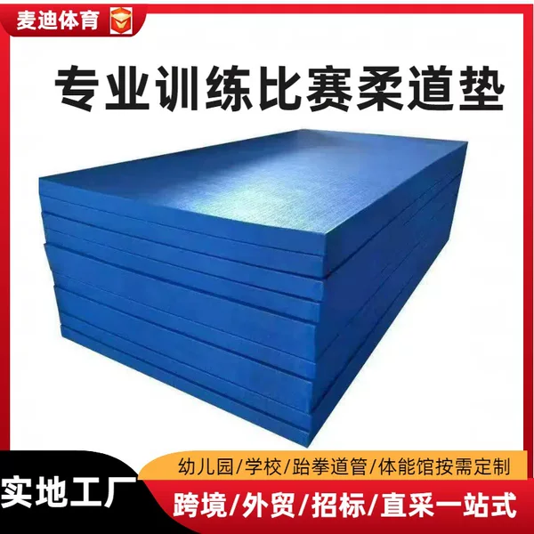 Professional training and competition judo mat, special mat for physical education exams, martial arts and gymnastics mat, somersault sports training foam
