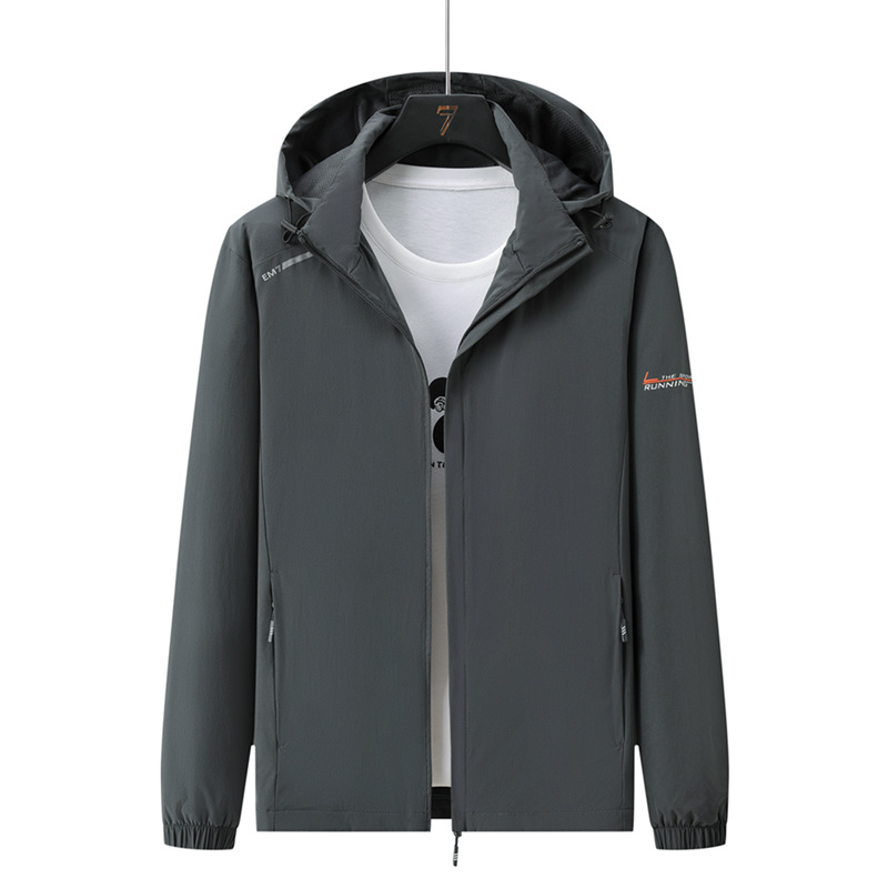 New Autumn Jackets for Men and Women, Elastic Jackets, Casual Plus-Size Couple Style, Elastic Sportswear Hooded Jackets