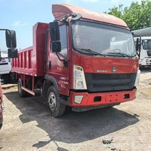 重汽豪沃蓝牌平板拖车价格(自卸车福田箱式车出口