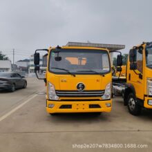 全落地平板清障车 轿车超跑转运车 坡度更低 一拖二道路救援车