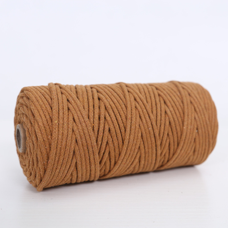多规格彩色2mm3mm4mm材料手工艺品编织绳子手工手搓编织绳子棉绳|undefined