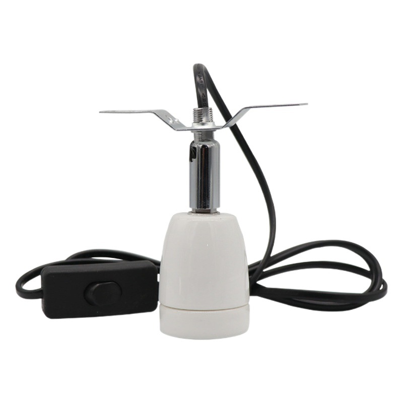 Caja de alimentación de pollo de rutina soporte de la lámpara de alta temperatura resistente al soporte de la lámpara de cobre base de la lámpara