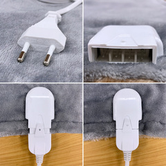 Cross-border thick flannel throw blanket office warming leg heating blanket heating pad multi-function electric heated blanket cover