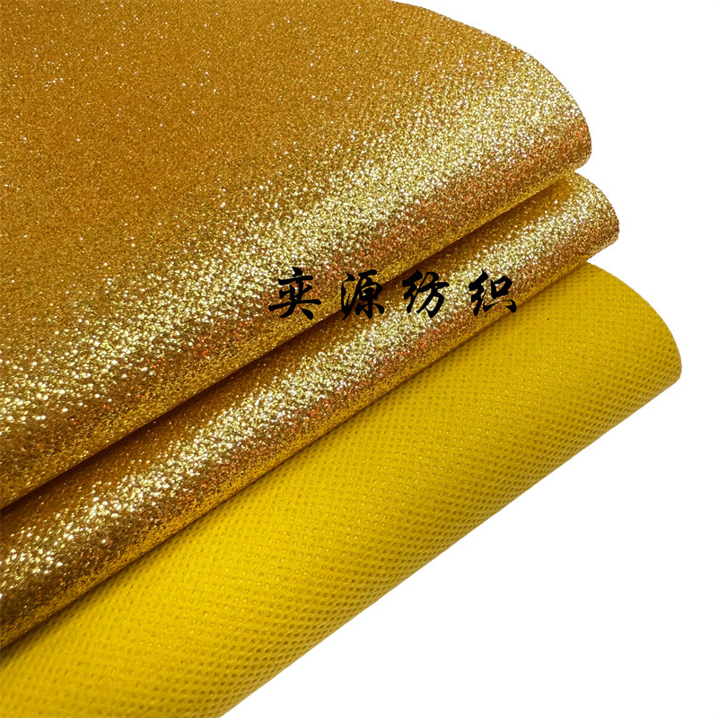 40 Colors of Non-Woven Fabric with Glitter Powder, Fine Powder Fabric, Glitter Powder, Ribbon Carpet, Wall Covering
