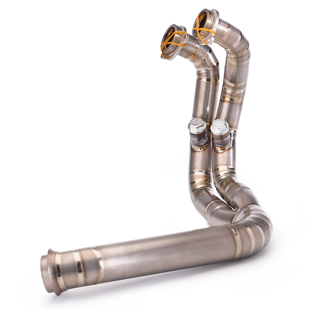 DUKE790 tubo de escape delantero modificado duke790 ADV aleación de titanio sección delantera 18-22 años