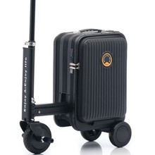 电动旅行箱20寸登机箱可骑行智能密码箱男女通用商场代步行李箱