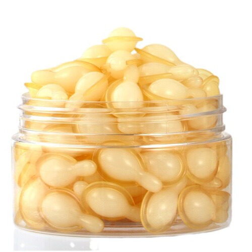 50 pcs L-Ascorbic Acid Vitalizing Essence Serum Vitamin C Lotion Repair Brightening Hydrating Soft Capsules Drop Shipping