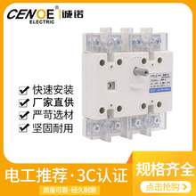 隔离开关CENGL-100-4 手动转换隔离开关 低压负荷隔离刀开关
