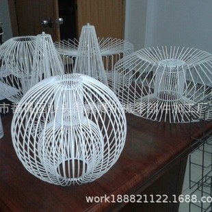 Iron Wire Lampshade Metal Lampshade Stainless Steel Lampshade Spray Plastic Lampshade Electroplated Lampshade Crafts Lampshade Net