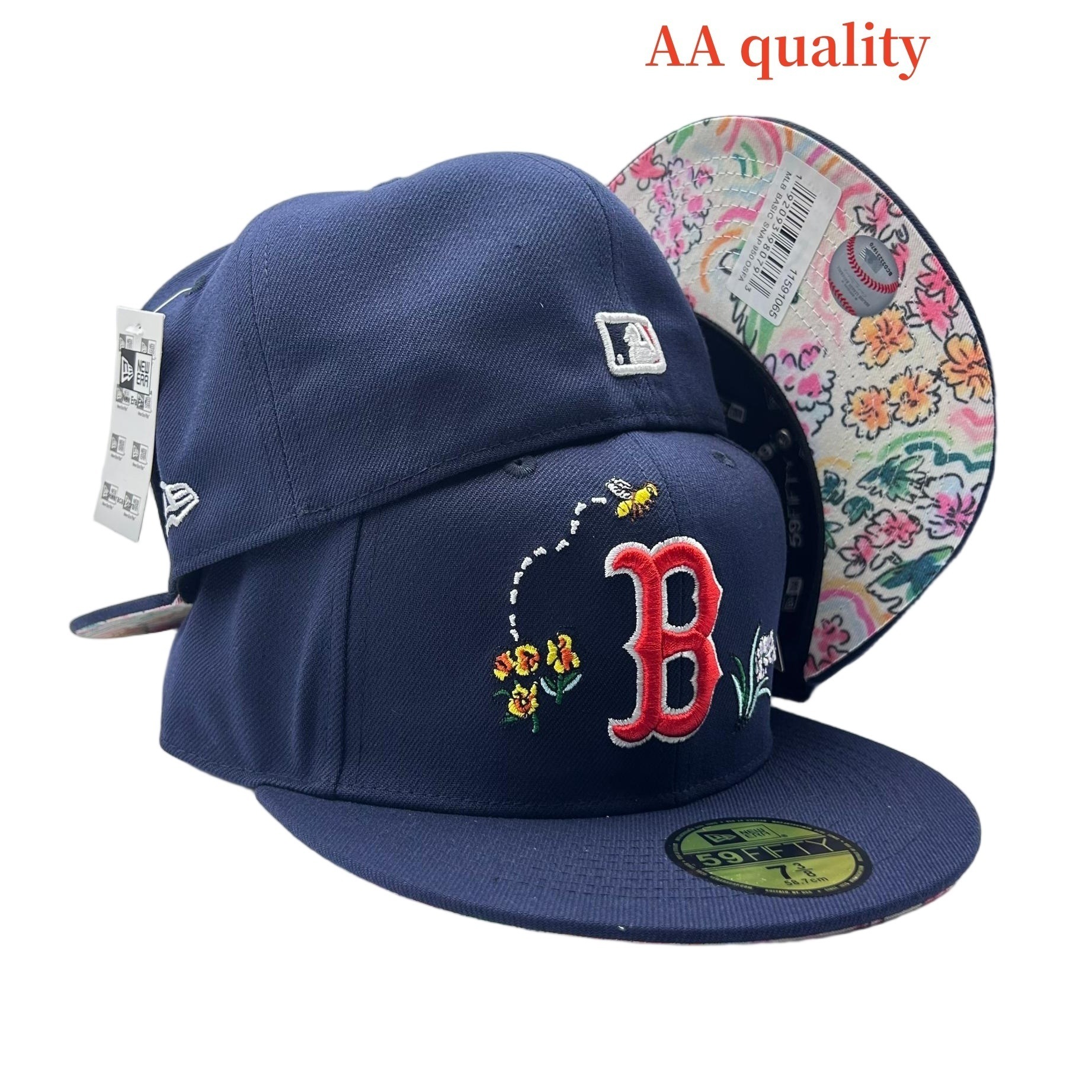 Nuevo comercio exterior transfronterizo MLB sombrero de béisbol estilo hip-hop moda tamaño sombrero de alta calidad