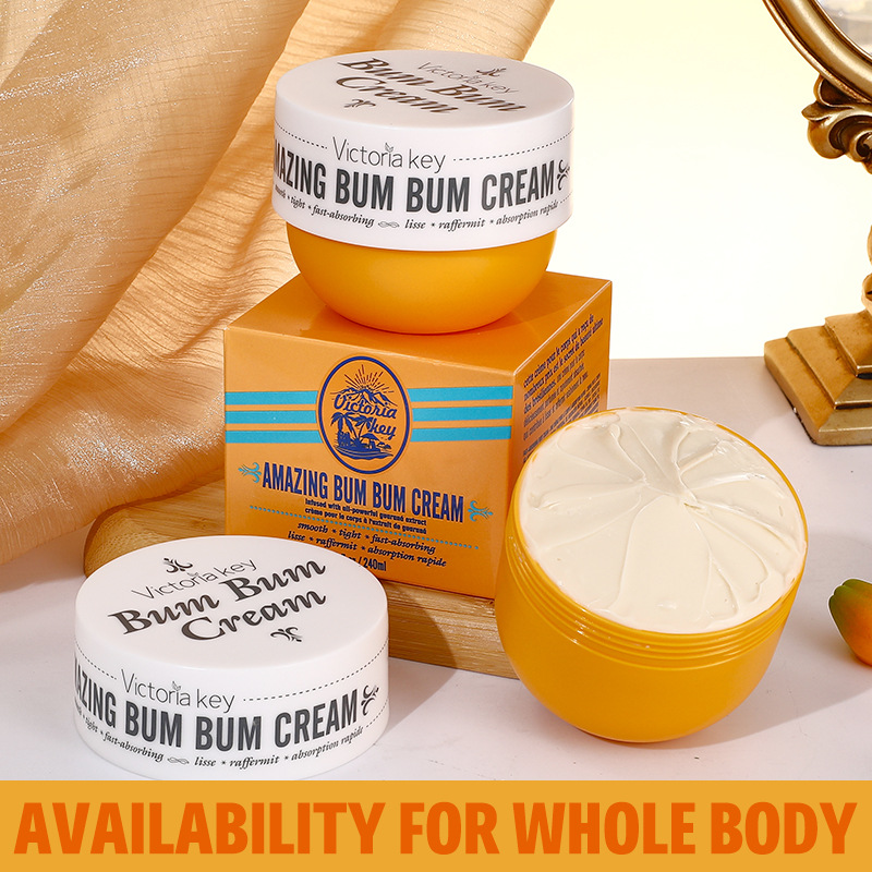 Cross-Border Popular Rio Summer Brazilian Butt Cream Body Lotion 240ml Moisturizing, Rejuvenating, Smooth Massage Butt Cream