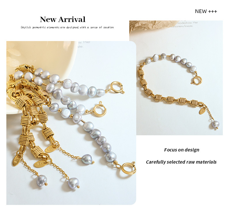 Fashion Geometric Brass Plating Bracelets 1 Piece display picture 7