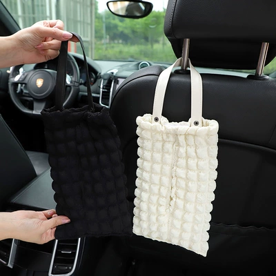 a High-End Puff Pattern, Hanging: Car tissue box/set