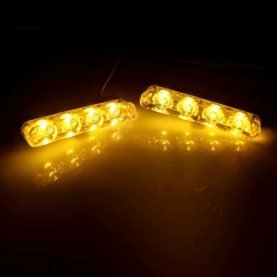 One-To-Four 16Led Grille Decorative – İşçi projektorları - yellow