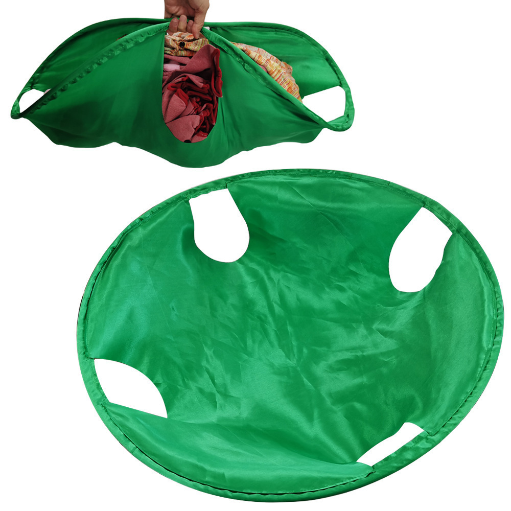 Cross-Border Large-Capacity Storage Laundry Basket Laundry Hamper Basket Can Foldable Dirty Clothes Basket