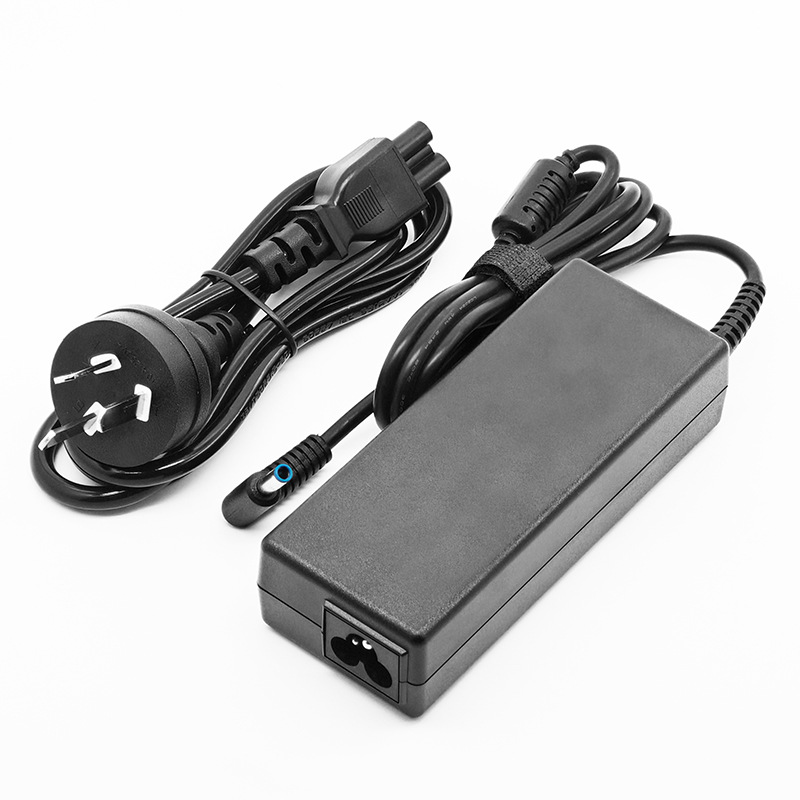 Hp 19.5v 4.62aブルーポート針付きノートパソコン充電アダプタ4.5*3.0充電器90wを適用