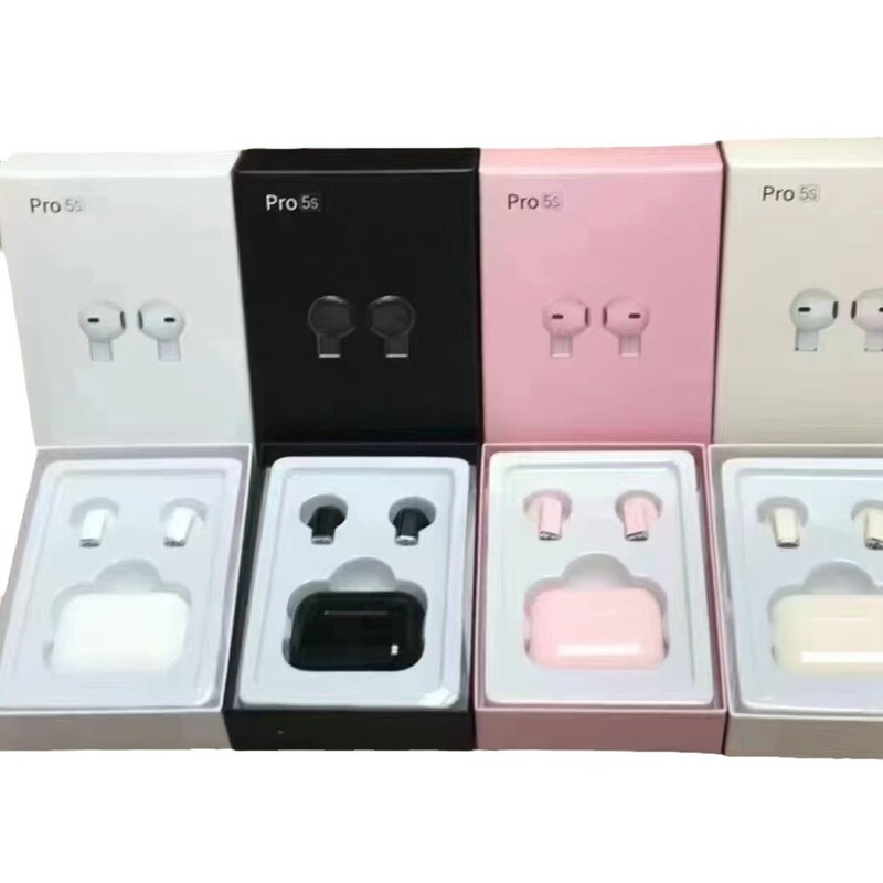 跨境热销PRO5S入耳式蓝牙耳机迷你小巧中性简约运动TWS耳机高音质|undefined
