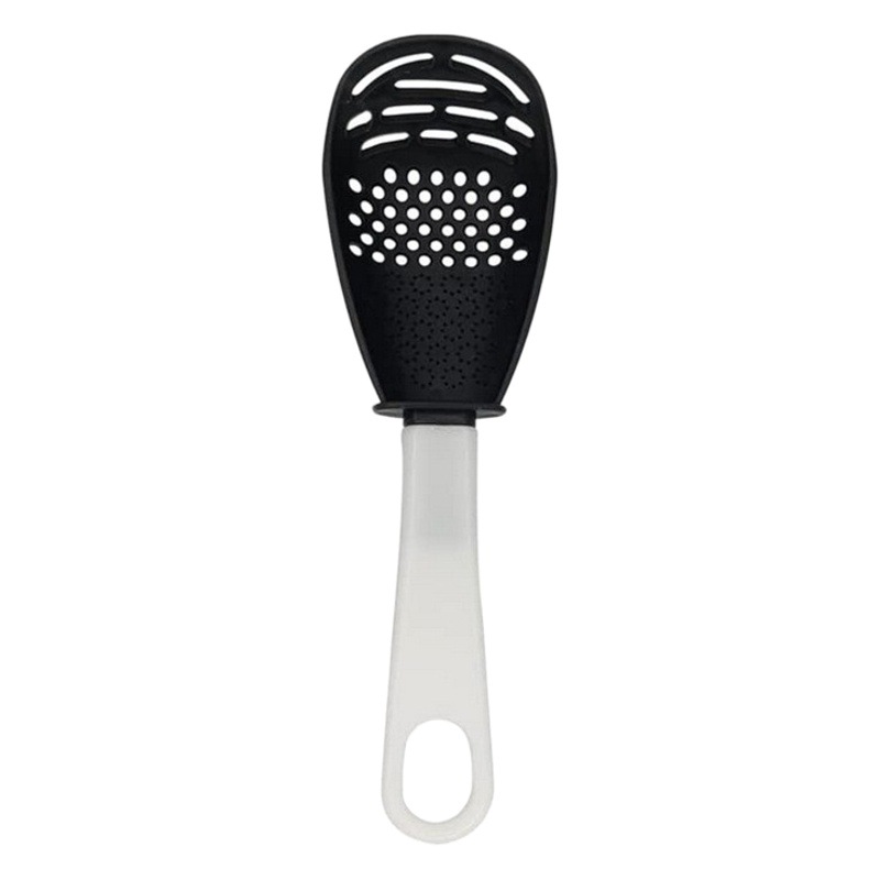 Cuchara de Cocina Multiusos para Moler, Machacar, Escurrir, Colar, Moler Jengibre y Ajo, Batidor de Huevos, Prensa para Puré de Patatas, Espátula para Cocinar