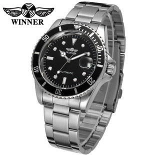 Winner men's fashion leisure water ghost automatic mechanical watch