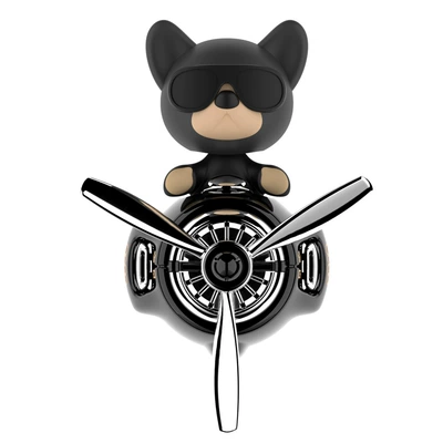 Cartoon Decorative Ornaments, Car Perfume Aromatherapy - dodo-dog