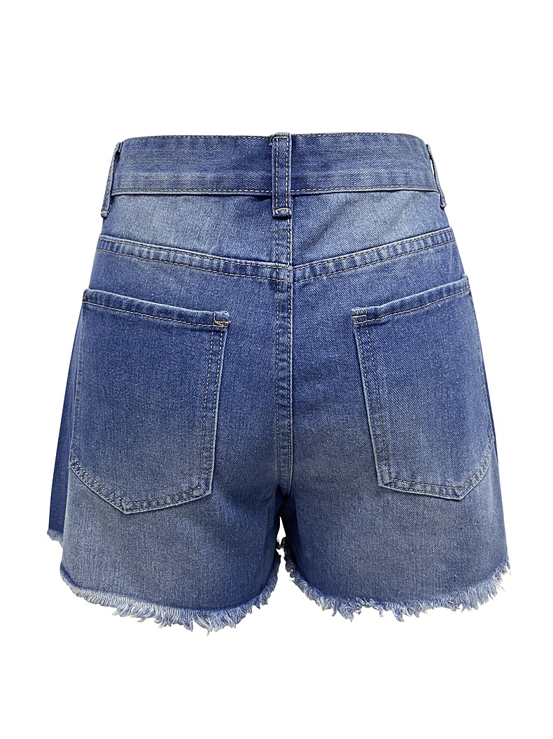 Women's Casual Streetwear Solid Color Shorts Jeans display picture 2