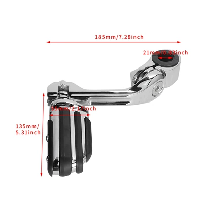 Rest Bracket, Motorcycle pedals